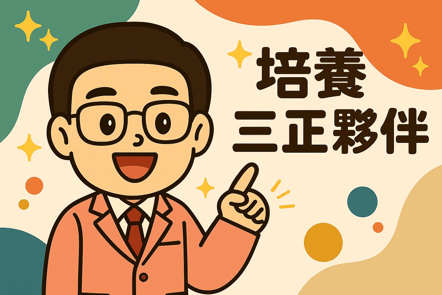 培養三正的夥伴：讓價值走得更遠